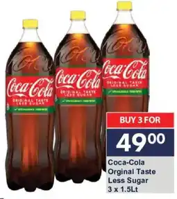 President Hyper Coca-Cola Original Taste Less Sugar offer