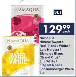 President Hyper Namaqua Natural Sweet offer
