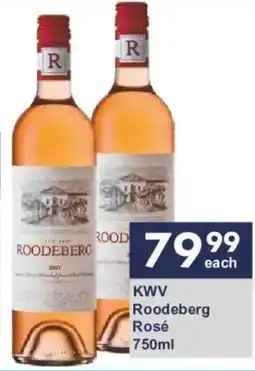 President Hyper KWV Roodeberg Rosé offer