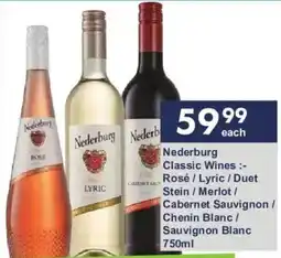 President Hyper Nederburg Classic Wines offer