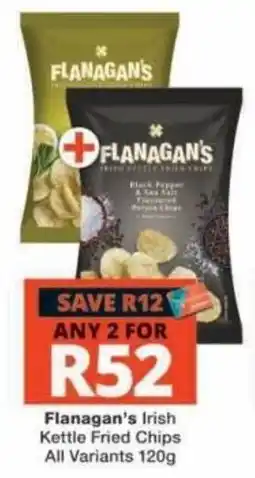 Checkers Flanagan's Irish Kettle Fried Chips offer