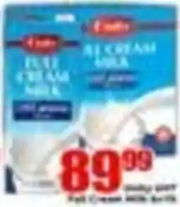 Three Star Cash and Carry Full Cream Milk offer