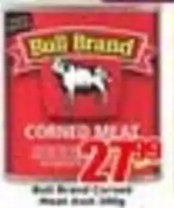 Three Star Cash and Carry Bull Brand Corned Meat offer