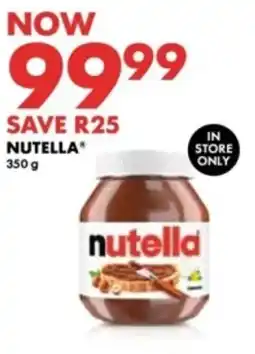 Woolworths Nutella offer