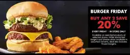 Woolworths Burger Friday offer