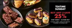 Woolworths Teatime Sunday offer