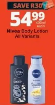 Nivea Body Lotion