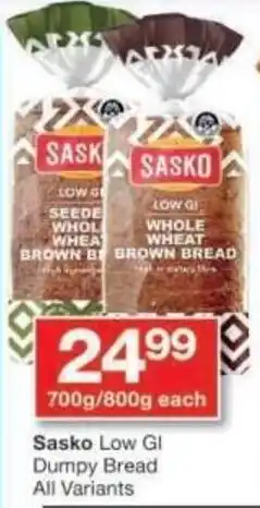 Checkers Sasko Low Gi Dumpty Bread offer