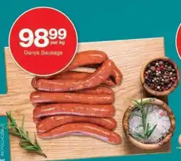 Checkers Danya Sausage offer