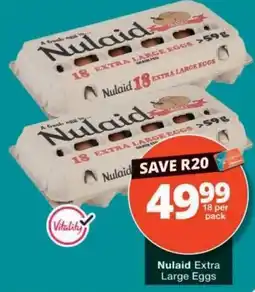 Checkers Nulaid Extra Large Eggs offer