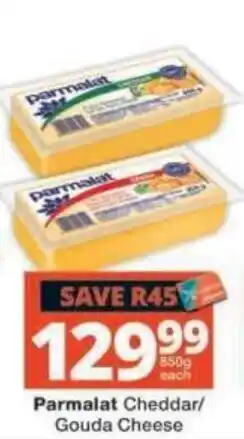 Checkers Parmalat Cheddar/ Gouda Cheese offer