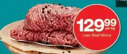 Checkers Lean Beef Mince offer
