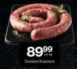 Checkers Dorsland Braaiwors offer