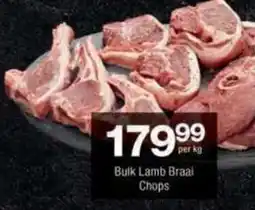 Checkers Bulk Lamb Braai Chops offer
