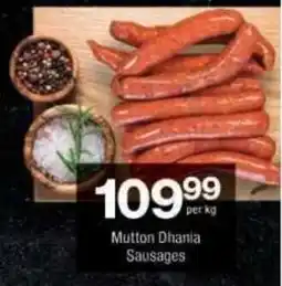 Checkers Mutton Dhania Sausages offer