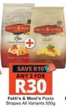 Checkers Fatti's & Moni's Pasta Shapes offer