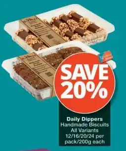 Checkers Daily Dippers Handmade Biscuits offer
