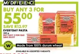 Woolworths Everyday Pasta offer