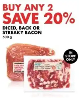 Woolworths Diced, Back or Streaky Bacon offer