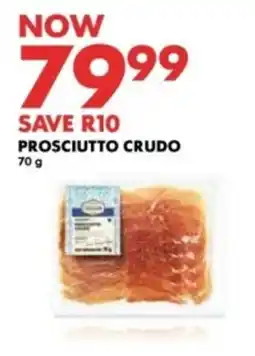 Woolworths Prosciutto Crudo offer