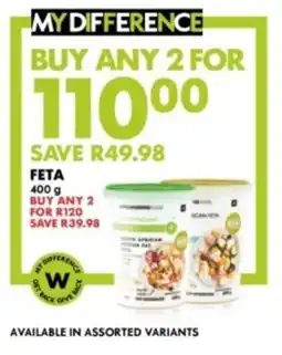 Woolworths FETA offer