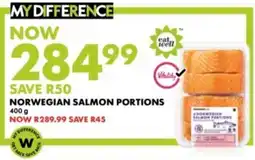 Woolworths Norwegian Salmon Portions offer