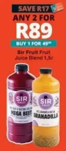 Checkers Sir Fruit Fruit Juice Blend offer