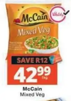 Checkers McCain Mixed Veg offer