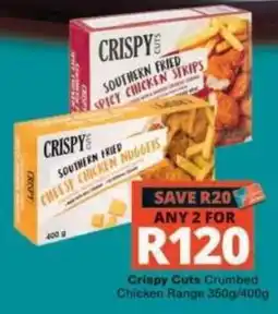 Checkers Crispy Cuts Crumbed Chicken Range offer