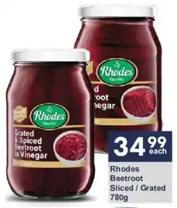 President Hyper Rhodes Beetroot Sliced / Grated offer