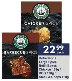 President Hyper Robertsons Large Spice Refill Boxes offer