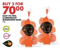 Woolworths Clemengold Mandarins Bags offer