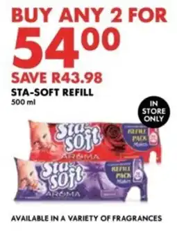 Woolworths STA-SOFT REFILL offer