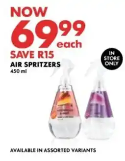 Woolworths Air Spritzers offer
