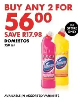 Woolworths Domestos offer