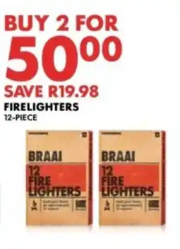 Woolworths Braai Firelighters offer