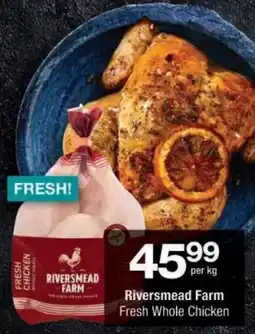 Checkers Riversmead Farm Fresh Whole Chicken offer