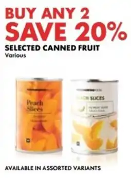 Woolworths Selected Canned Fruit Assorted offer