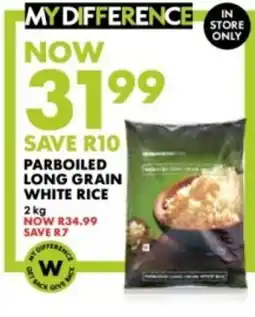 Woolworths Parboiled Long Grain White Rice offer