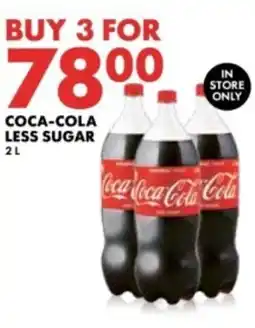 Woolworths Coca-Cola Less Sugar offer