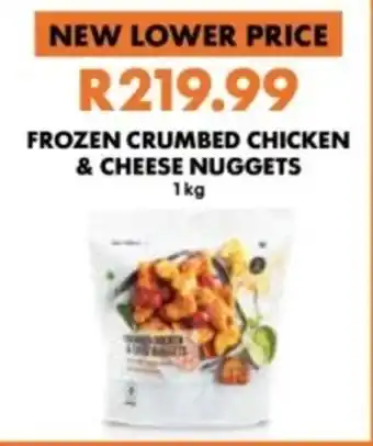 Woolworths Frozen Crumbed Chicken & Cheese Nuggets offer