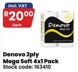 Africa Cash and Carry Denovo 2ply Mega Soft offer