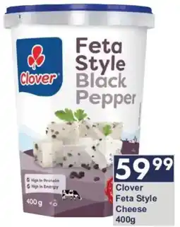 President Hyper Clover Feta Style Black Pepper Cheese offer