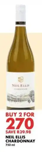 Woolworths Neil Ellis Chardonnay offer