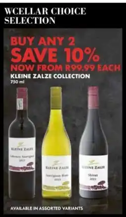 Woolworths Kleine Zalze Collection Assorted offer