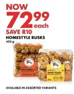Woolworths Homestyle Rusks offer