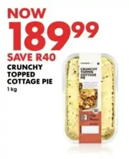 Woolworths Crunchy Topped Cottage Pie offer