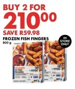 Woolworths Frozen Fish Fingers offer
