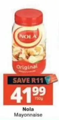 Checkers Nola Mayonnaise offer
