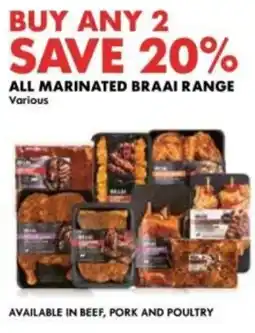 Woolworths All Marinated Braai Range offer